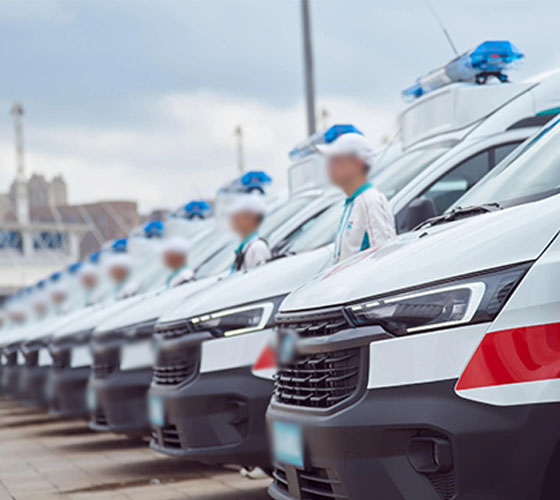 泗水县服务车队展示